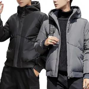 [룽스]덕 숏패딩 점퍼 잠바 남자 오리털 패딩점퍼