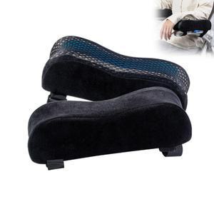 사무실 의자 팔걸이 패드 팔꿈치 베개 편안한 지원 쿠션 메모리 폼 홈 오피스 게임 의자 용 내부 코어 소파 쿠션