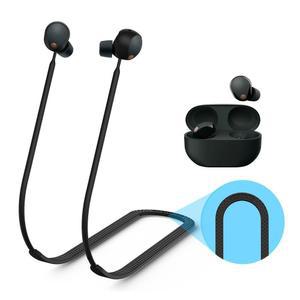 소니 WF-1000XM5용 분실 방지 이어폰 끈 무선 블루투스 헤드폰 목걸이 스트랩 부드러운 실리콘 홀더 케이블