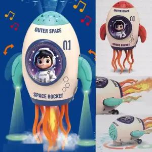노래 춤추는 우주 로켓 자율주행 댄싱 장난감 문어