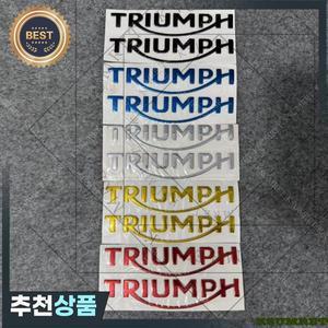 트라이엄프 스티커 3D 로고 오토바이 데칼 탱크 엠블럼