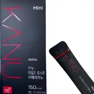 맥심 카누 미니 마일드 로스트 아메리카노 0.9g 150개입