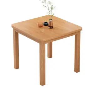 대나무 식탁 정사각 원목 탁자 데스크 테이블