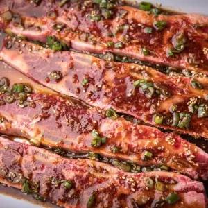 미국산 LA갈비 한입 4kg(800g x 5팩) 초이스등급 소갈비 양념갈비