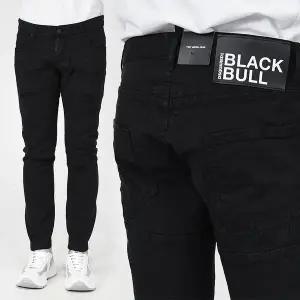 [디스퀘어드2]디스퀘어드 타이디 남성 바이커진 블랙 S74LB0860 STN833 900