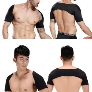 어깨 보호 아대 보호대 보조기 대효과 고정 밴드 어껴 (WFKLRXJ)