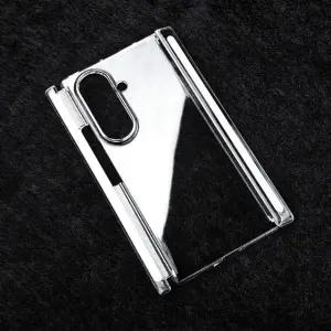완전투명 pc opp포장 트라이폴드 힌지보호 국산우레탄필름 외부 하드케이스 갤럭시