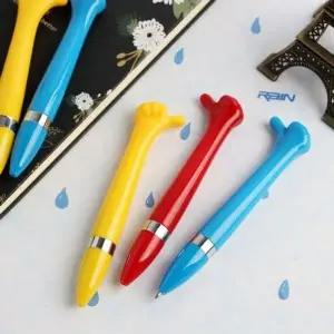 [하프클럽/]넘버원 볼펜 검정볼펜 10p세트 판촉 팬시 손가락 사무