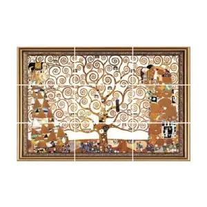 명화타일 클림트 생명나무 CSFM-2스티커 예쁜 인테리어 아트 데코 꾸미기 집꾸미기 꾸밈