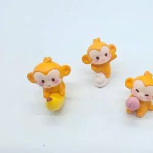 귀여운 원숭이 피규어 몽키키 장식용 모형 컬렉션 (WFKL2BR)
