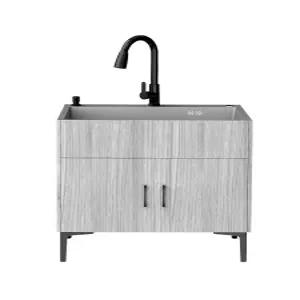 간이 싱크대 미니 탕비실 베란다 개수대 주방 세면대 빨래 보조용