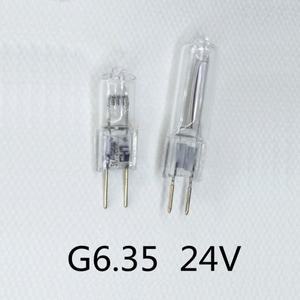 5PCS G6.35 24V 150W 전구 35W 75W 할로겐
