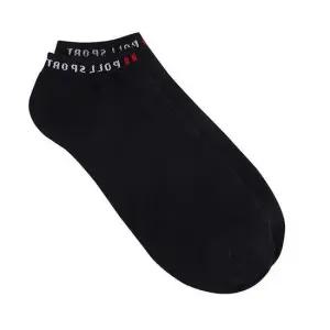 남성 폴라인 발목양말 검정색 양발 캐주얼 페션 남성 패션