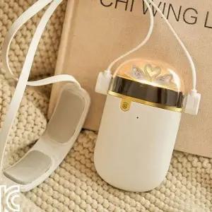 MY 양면 히팅 목걸이형 충전식 손난로 핸드워머 (WFKMXD0)