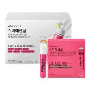 바이탈뷰티 슈퍼에센셜 25mlX28개입+5개입 / AP콜라겐효소분해펩타이드