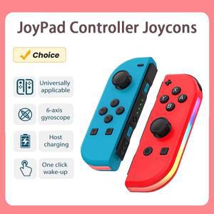 닌텐도 스위치 NS/OLED/LITE용 무선 컨트롤러 게임패드 조이스틱 듀얼 진동 터보 리모컨 6축 자이로 L/R