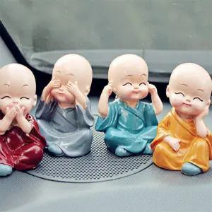 쥬넛 미니 동자승 인형 4P 미니피규어