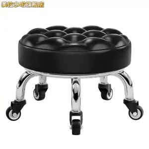 등받이 바퀴달린 낮은 파란색 이동식 작업용의자 / 작업 다목적의 쪼그리