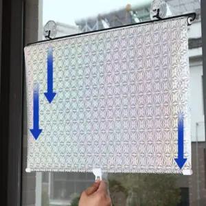 무타공 붙이는블라인드 벌집모양 간편설치 창문 암막커튼 열차단