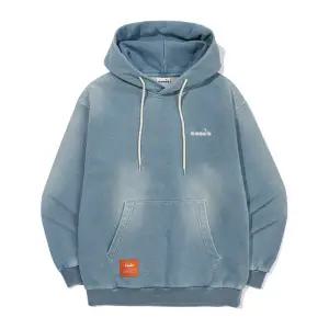 디아도라 diadora 이큅 워싱 데님 후드티셔츠 BLUE D6123LHD29-BLL