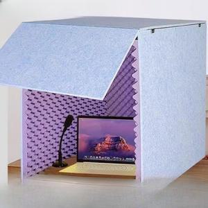 녹음 스튜디오 보컬 방음 실드 부스 가정용 방음박스