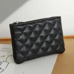 퀼팅 엠보싱 여성 지퍼 동전 명함 교통 카드 지갑 여성카드지갑미니지갑 카드케이스