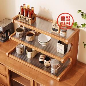 컵보관 랙 탁상용 차 커피 워터 홀더 주방 주최자 스파이스 선반