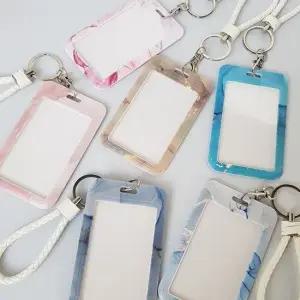 다용도 카드 홀더 2개 세트 사원증 교통카드 목걸이형 가방 사원증케이스 사원증목걸이