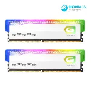 [서린공식] 게일 DDR5-6000 CL36 ORION V RGB WHITE 패키지 (32GB(16Gx2))