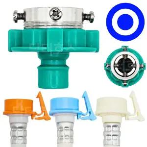 닥터호스 세탁기 호스 일반 원터치 급수 연결기 연결 커플링 캡 수도 커넥터 LG 호환