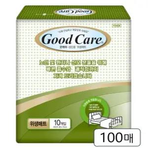 굿케어 성인용 위생깔개매트국내산 고급형 10개입 20팩 요양병원위생매트