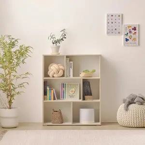 도담 E0키즈 주니어 800 3단 책장 장난감 정리장 교구장 DO5113R (착불)