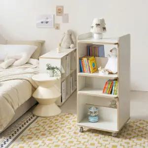 도담 E0키즈 주니어 3단 회전책장(바퀴형) DO5102R (착불)