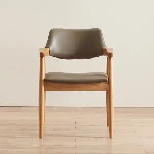 (무료배송) 보루네오 엘리사 원목 카페 디자인체어 의자 BJM90