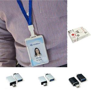 무료 사원증 녹음기 8일 연속 장시간 소형 고음질 음성감지 KVR-55/KVR 55/KVR55