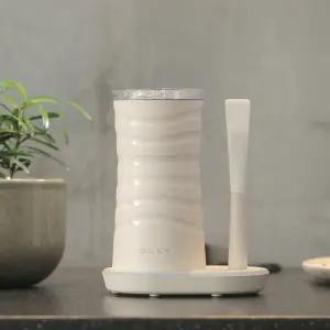 올리 전동거품기 우유거품기 가정용 우유스팀기 밀크프로더 아이보리