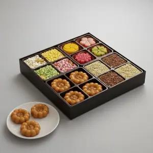 국산 전통한과세트 1호 소형 유과약과 강정 구성 설 명절선물 전통간식