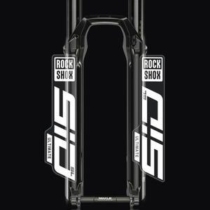 Rockshox 포크 스티커 - 자전거 산악 및 도로 데칼 DIY  방수 투명 백킹 라이딩