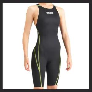 예쁜 수영복 브랜드  일본 수입 아레나재팬 모노솔리드 FINA반전신 여성5부 실내수영복BKYL 4부5부