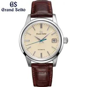 남자 여성 손목 시계 GrandSeiko-오리지널 Gs 기계식 포멀 남성용 SBGR261G 레트로 크림 다이얼 탑 럭셔리