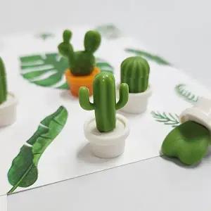 고품질 미니 세트 마그넷 선인장 냉장고자석 냉장고자석 마그네틱 현관문자석 예쁜자석 WFI76SN