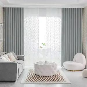 지나송 브리아나 암막커튼+코디커튼+커튼봉 슈퍼특대형