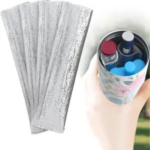 유셰어 인슐린 바이알 보호 가방 - 펜 및 펩타이드 바이알과 호환되는 알루미늄 호일 단열 슬리브 을 위한