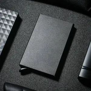 슬라이드 카드 홀더 카드집 카드지갑 블랙 신용카드보관 슬림카드홀더 신용카드케이스