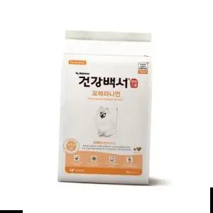 건강사료 강아지사료 포메라니안 영양식 건강 사료 뉴트리 영양백서 2kg