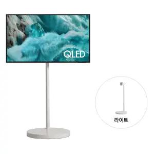 [삼성]전자 25년형 무빙스타일 QLED AI TV (43인치) KQ43QF7A-N1W 이동식TV