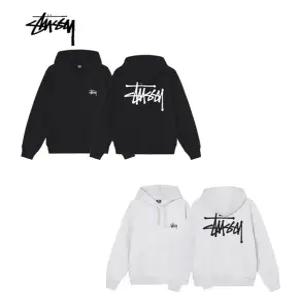 스투시 베이직 기모 후드티 남여공용