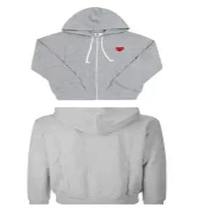 꼼데가르송 후드 집업