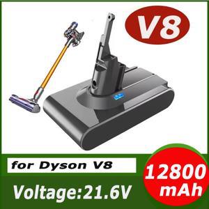 Dyson V8 Absolute Cord-Free 진공 휴대용 진공 청소기 배터리 용 100% 새 제품 Dyson V8 21.6V 12800mAh