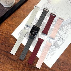 샤오미 미밴드 8 프로 9 프로 스포츠 시계줄, 레드미 워치 5/4 스마트 워치 밴드용 마그네틱 실리콘 스트랩